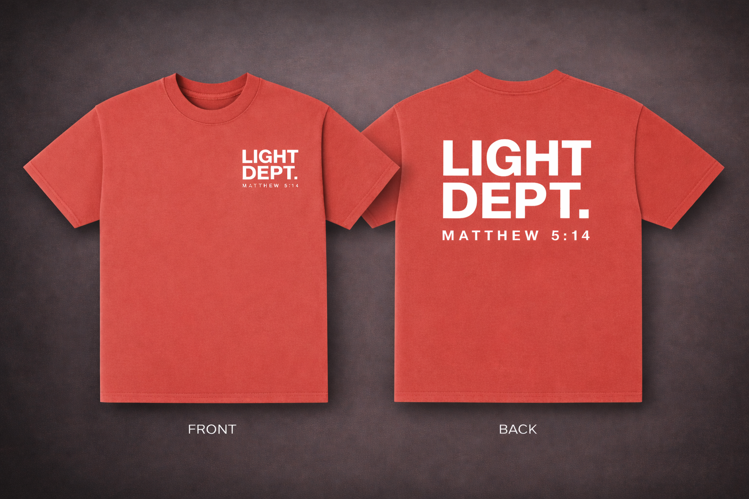 LIGHT DEPT CLASSIC TEE